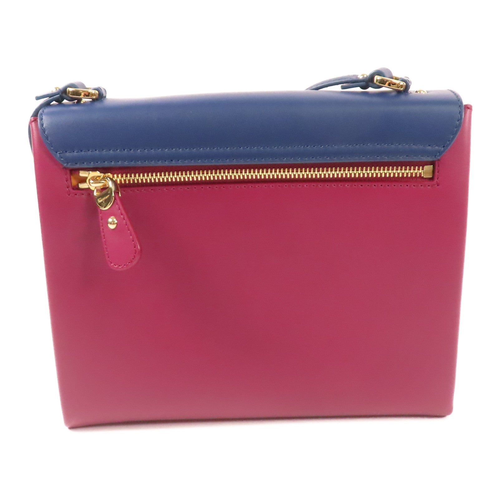 Salvatore Ferragamo 牛皮皮革Shoulder Bag金扣肩背袋