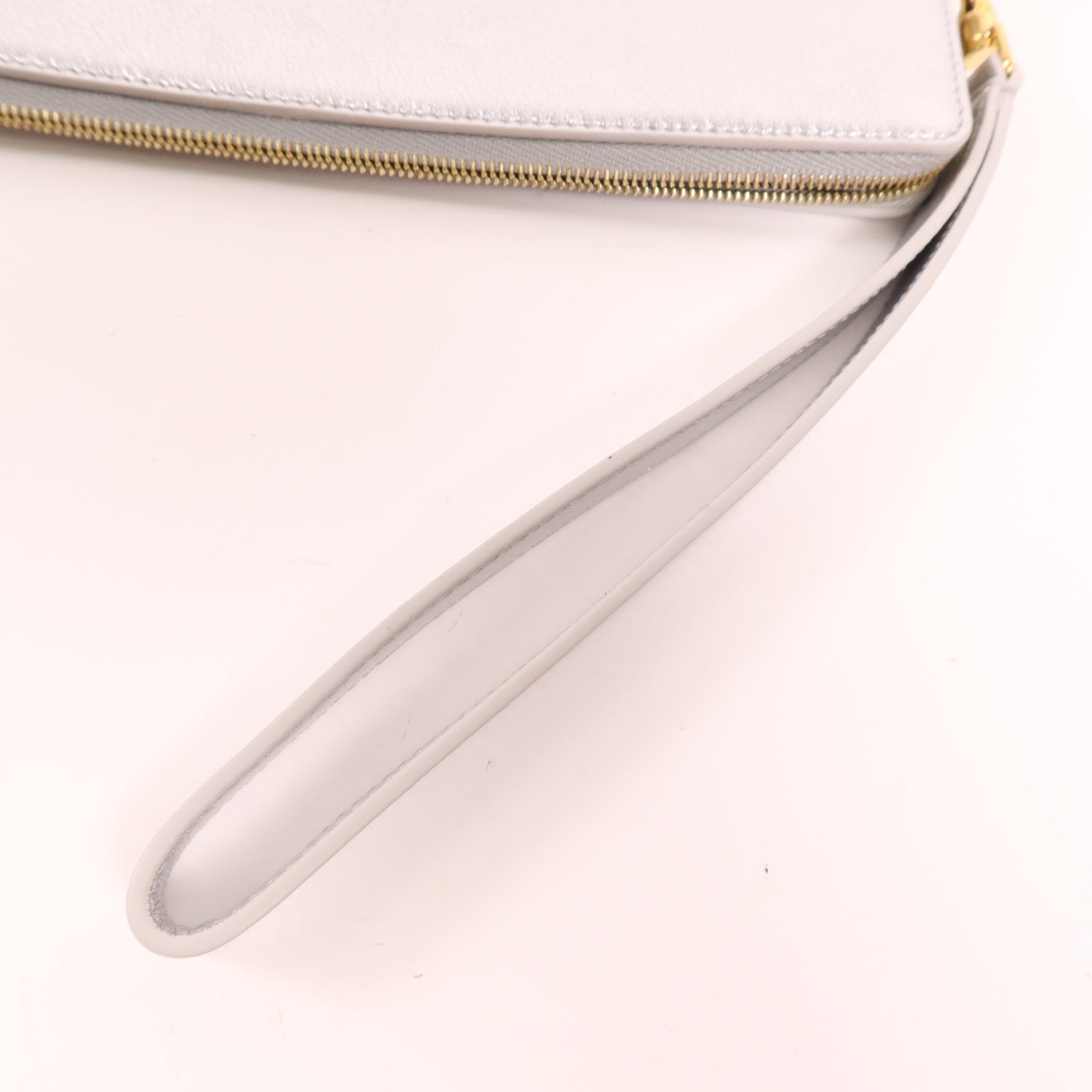 CELINE 牛皮皮革Clutch金扣手拿包