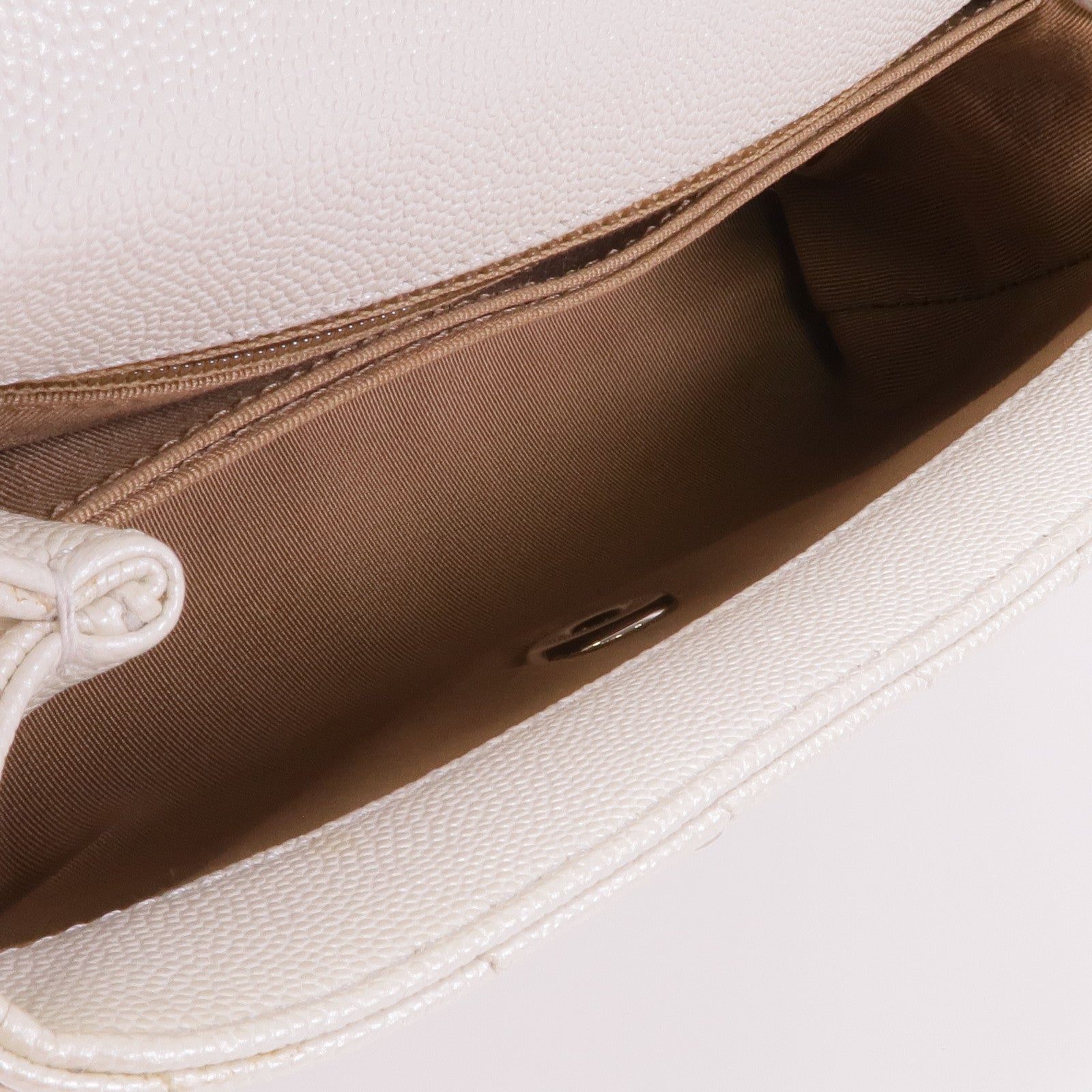 CHANEL 牛皮皮革Coco Handle銀扣鏈帶手挽肩背兩用袋