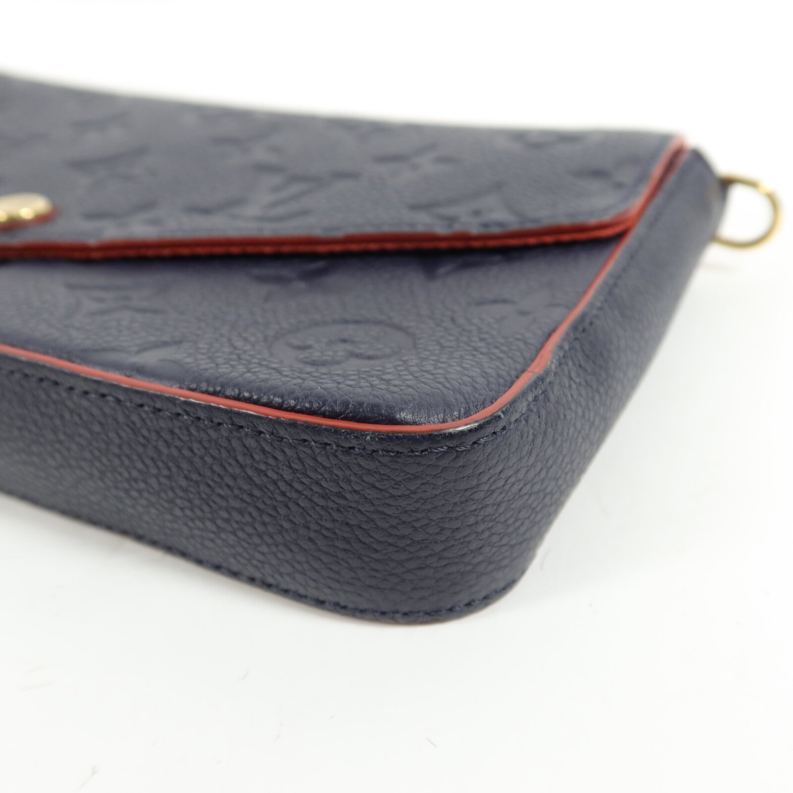 LOUIS VUITTON Monogram Empreinte Pochette Felicie鏈帶肩背袋