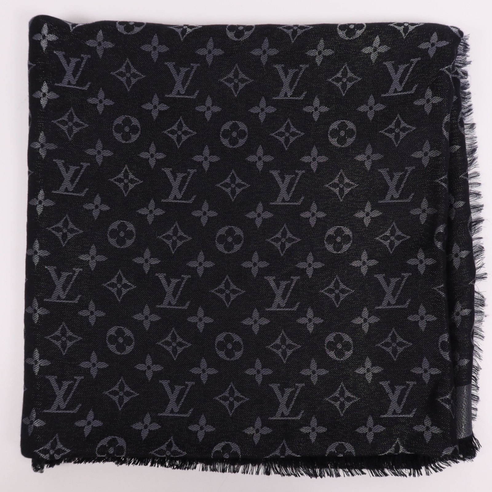 LOUIS VUITTON Monogram Shine Scarf圍巾