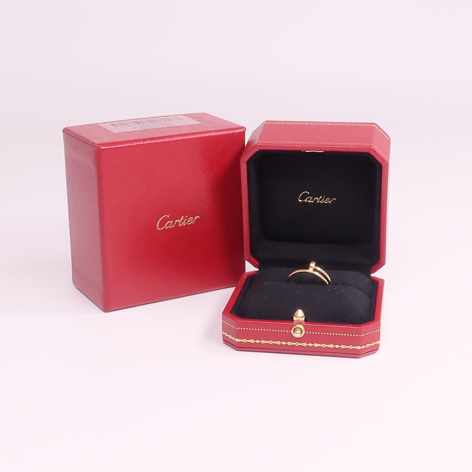 CARTIER 18K玫瑰金Juste Un Clou Ring戒指