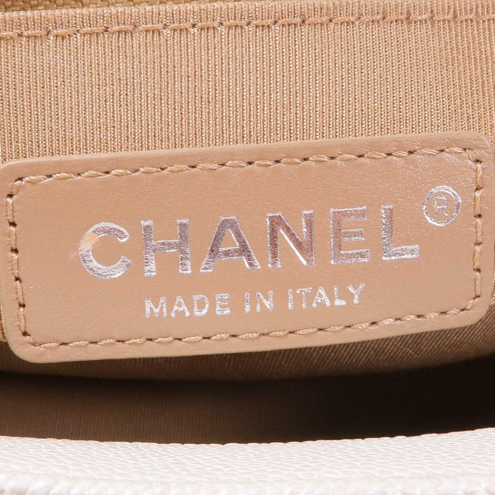 CHANEL 牛皮皮革Coco Handle銀扣鏈帶手挽肩背兩用袋