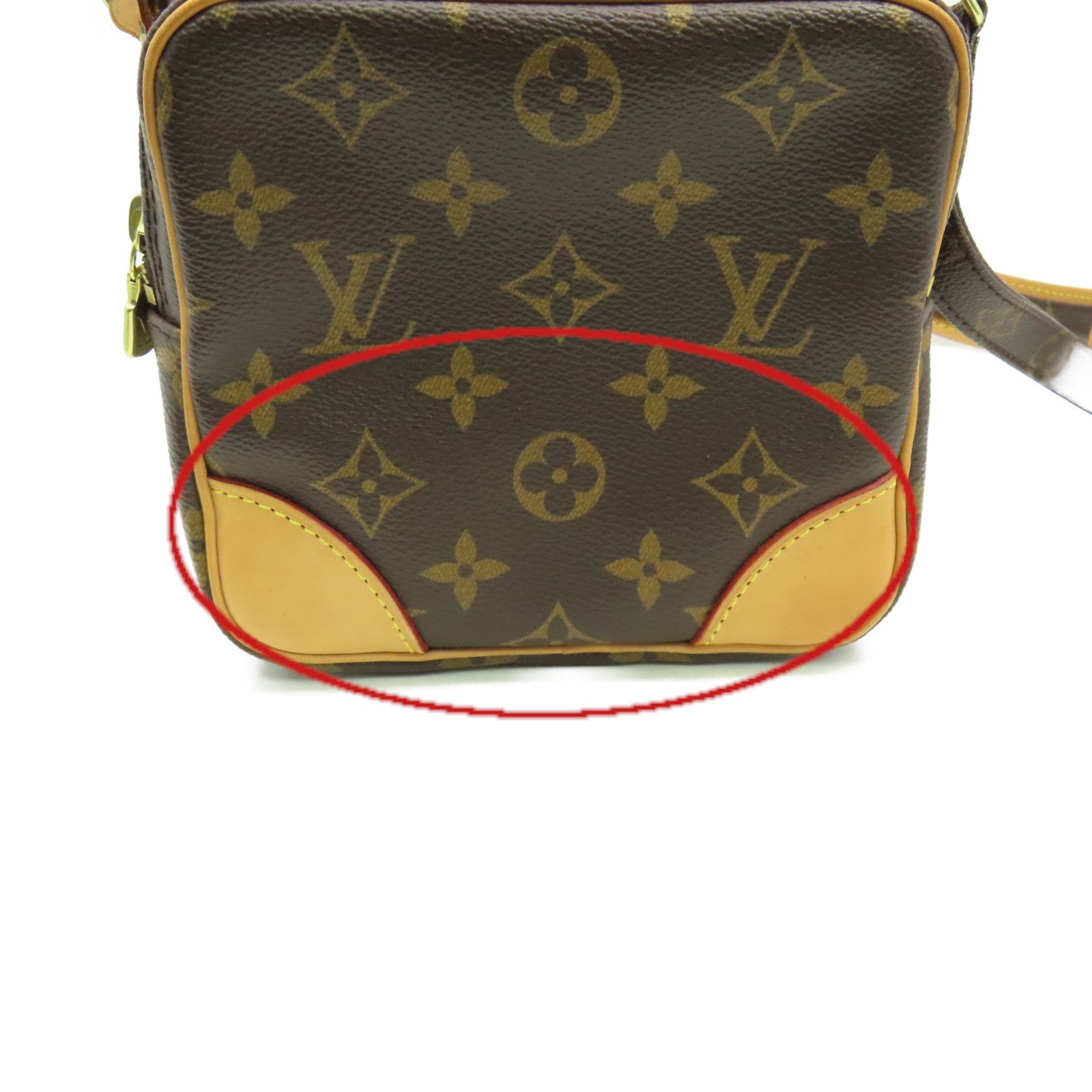 LOUIS VUITTON Monogram Amazon Shoulder Bag肩背袋啡色