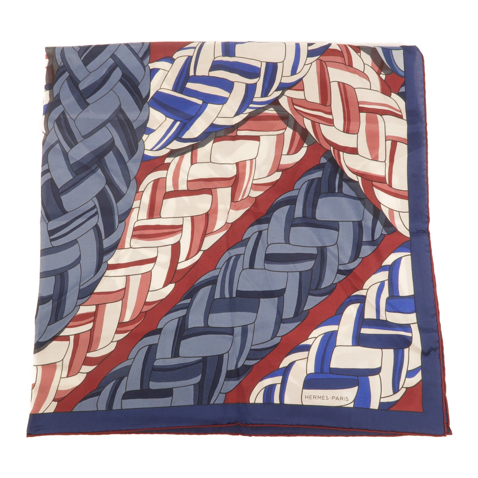 HERMES 【激減優惠】絲質/棉質Scarf 90x90cm絲巾