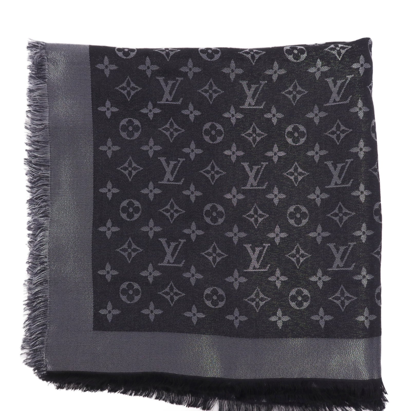 LOUIS VUITTON Monogram Shine Scarf圍巾