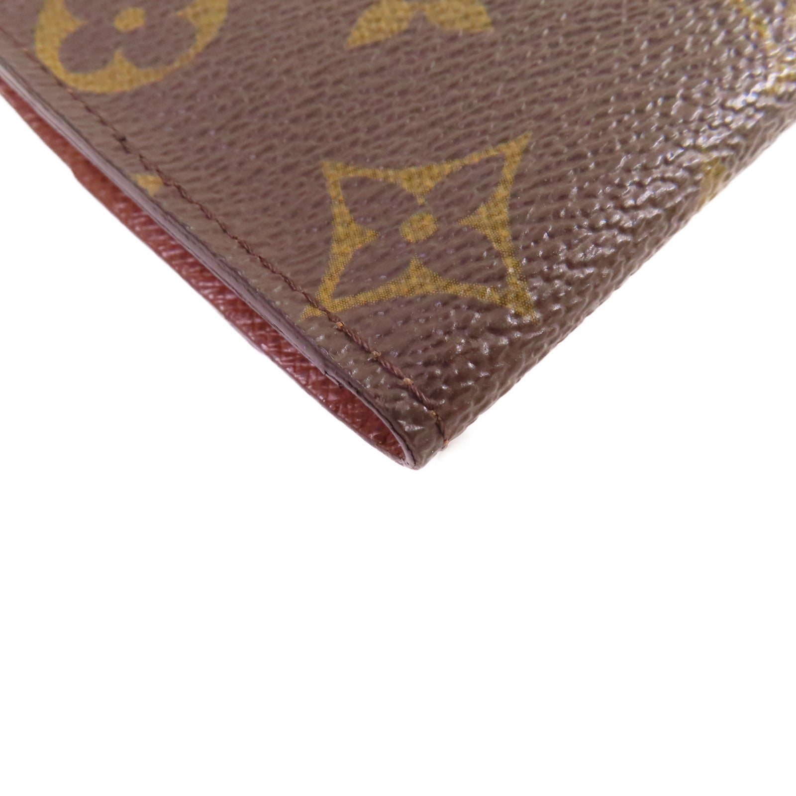 LOUIS VUITTON Monogram 5 Key Holder金扣鎖匙包啡色