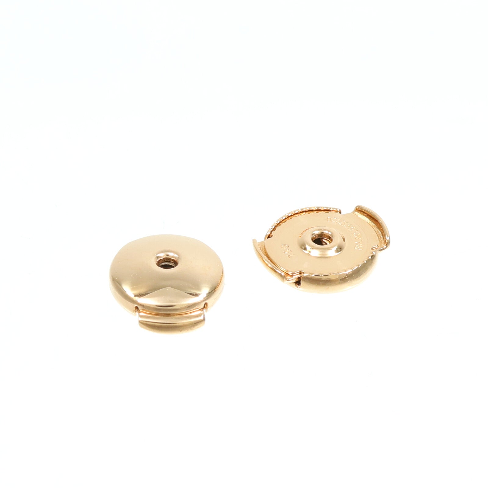HERMES 18K玫瑰金Vertige Coeur Earrings Very Small鑽石耳環