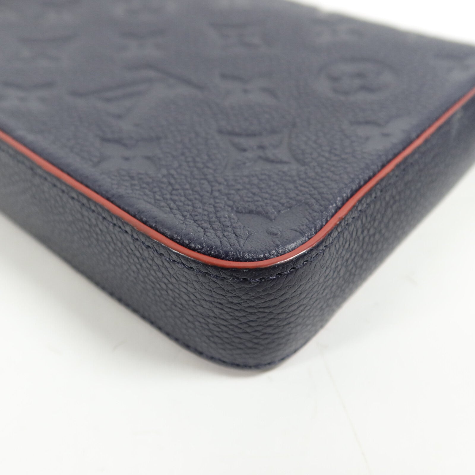 LOUIS VUITTON Monogram Empreinte Pochette Felicie鏈帶肩背袋