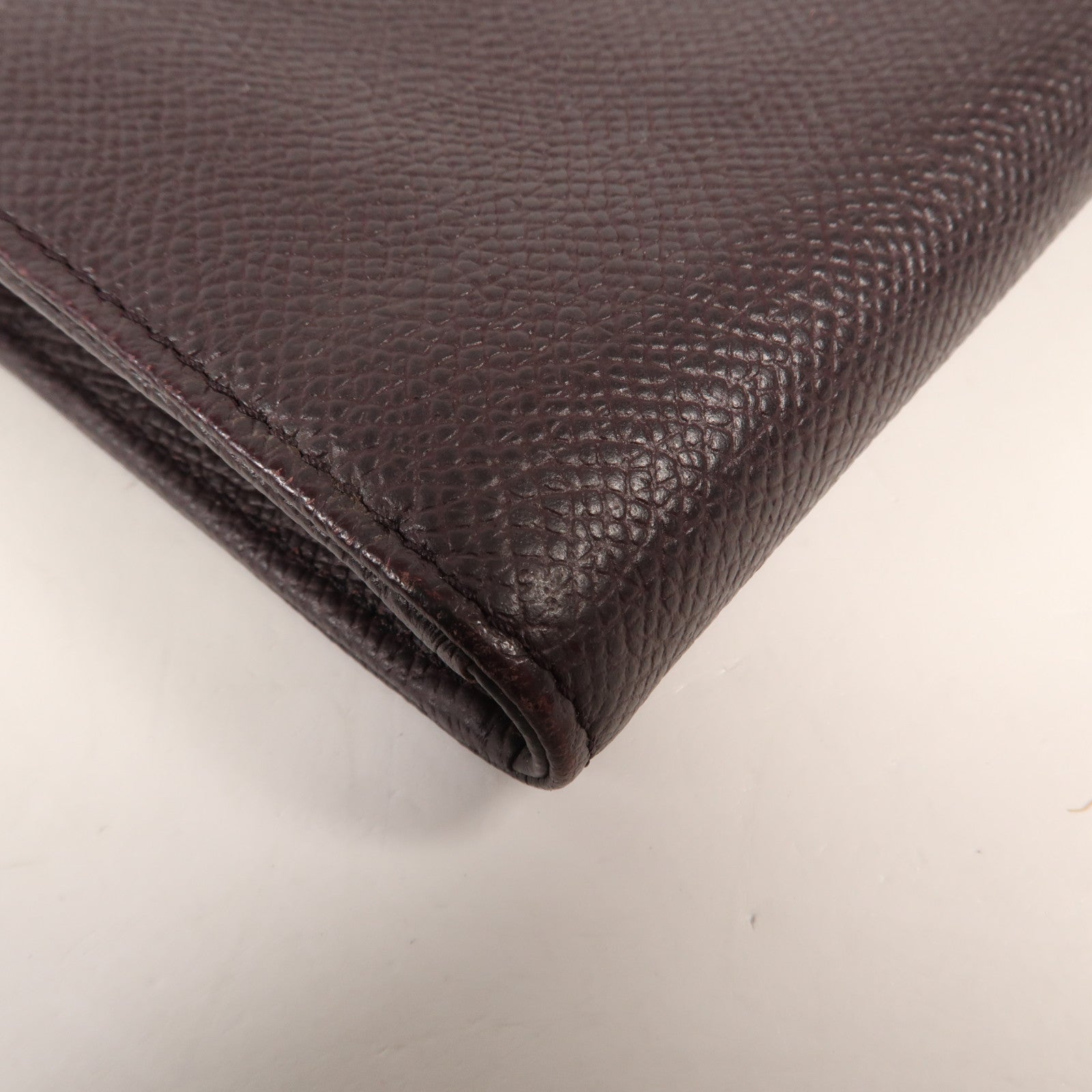 TOD'S 牛皮皮革Long Wallet銀扣長錢包