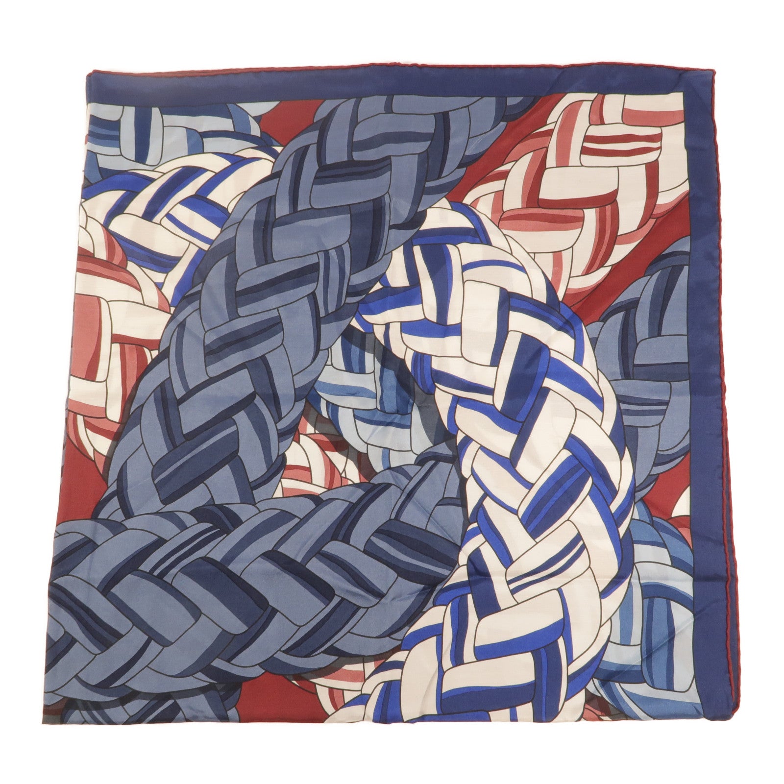 HERMES 【激減優惠】絲質/棉質Scarf 90x90cm絲巾