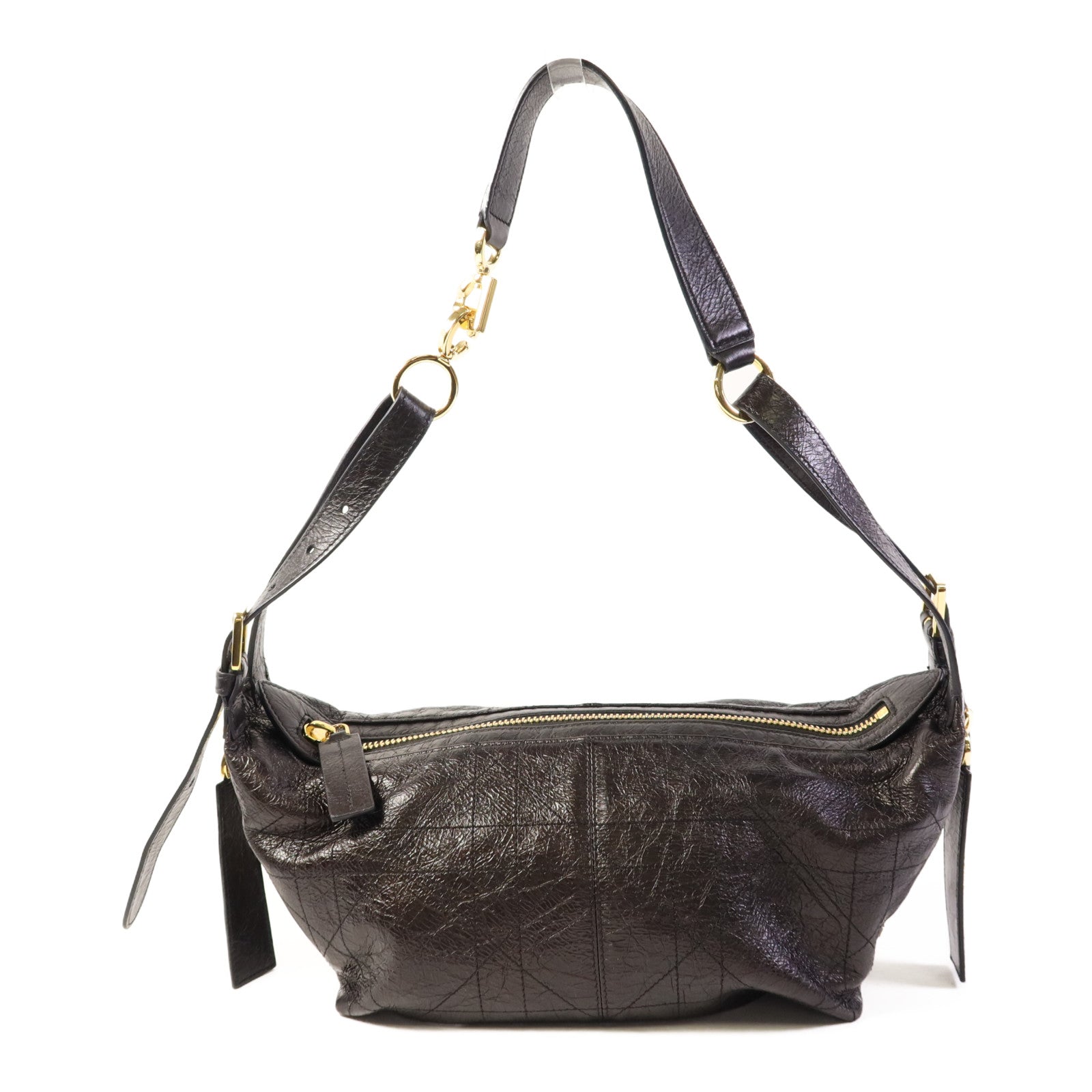 Dior 牛皮皮革D-Journey金扣肩背袋