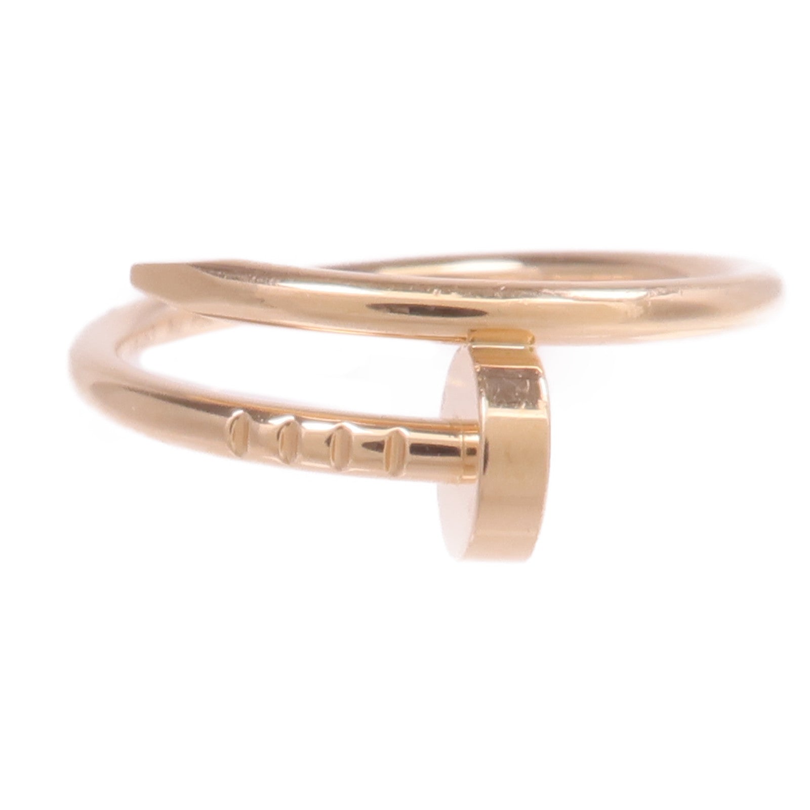 CARTIER 18K玫瑰金Juste Un Clou Ring戒指