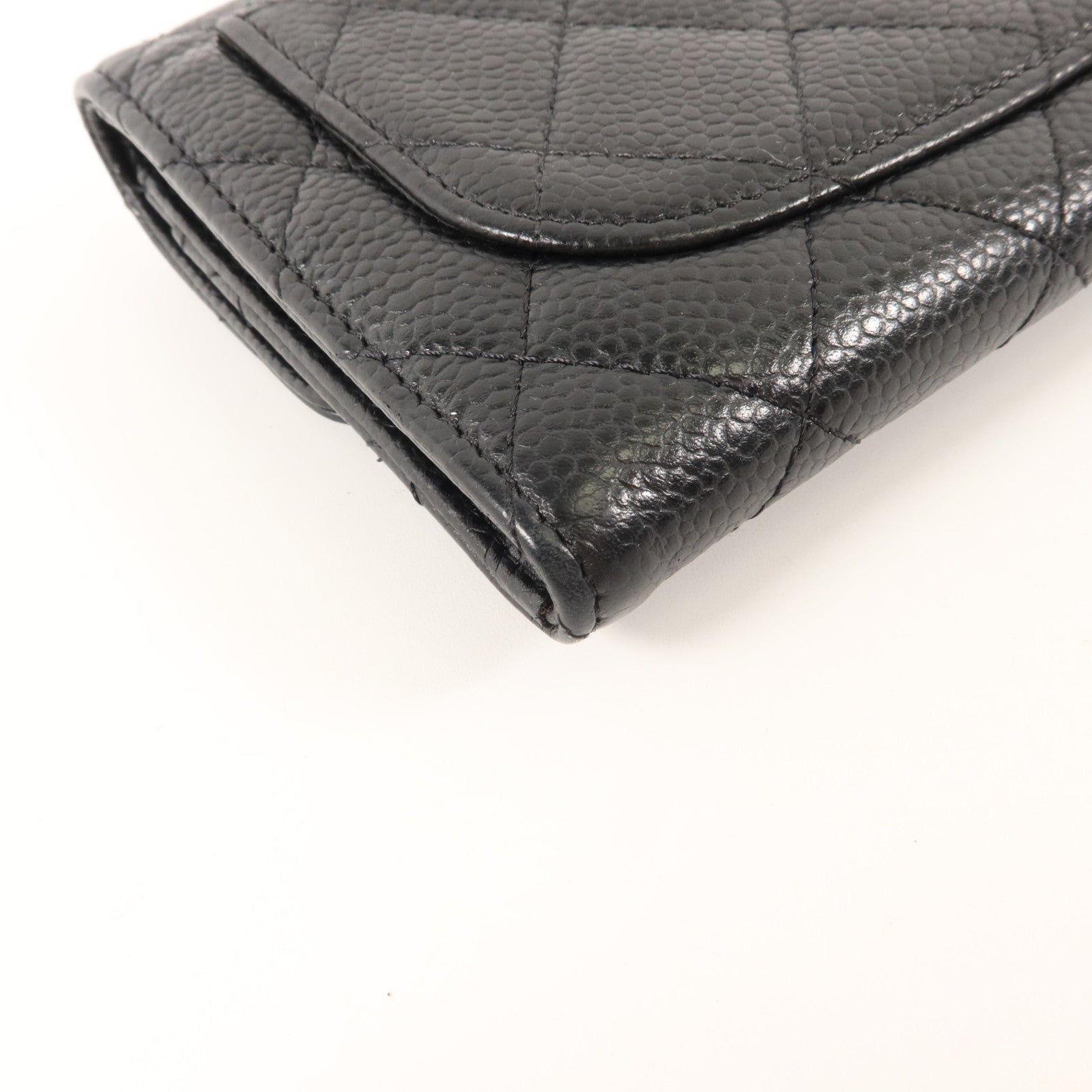 CHANEL 牛皮皮革Classic Flap Wallet錢包