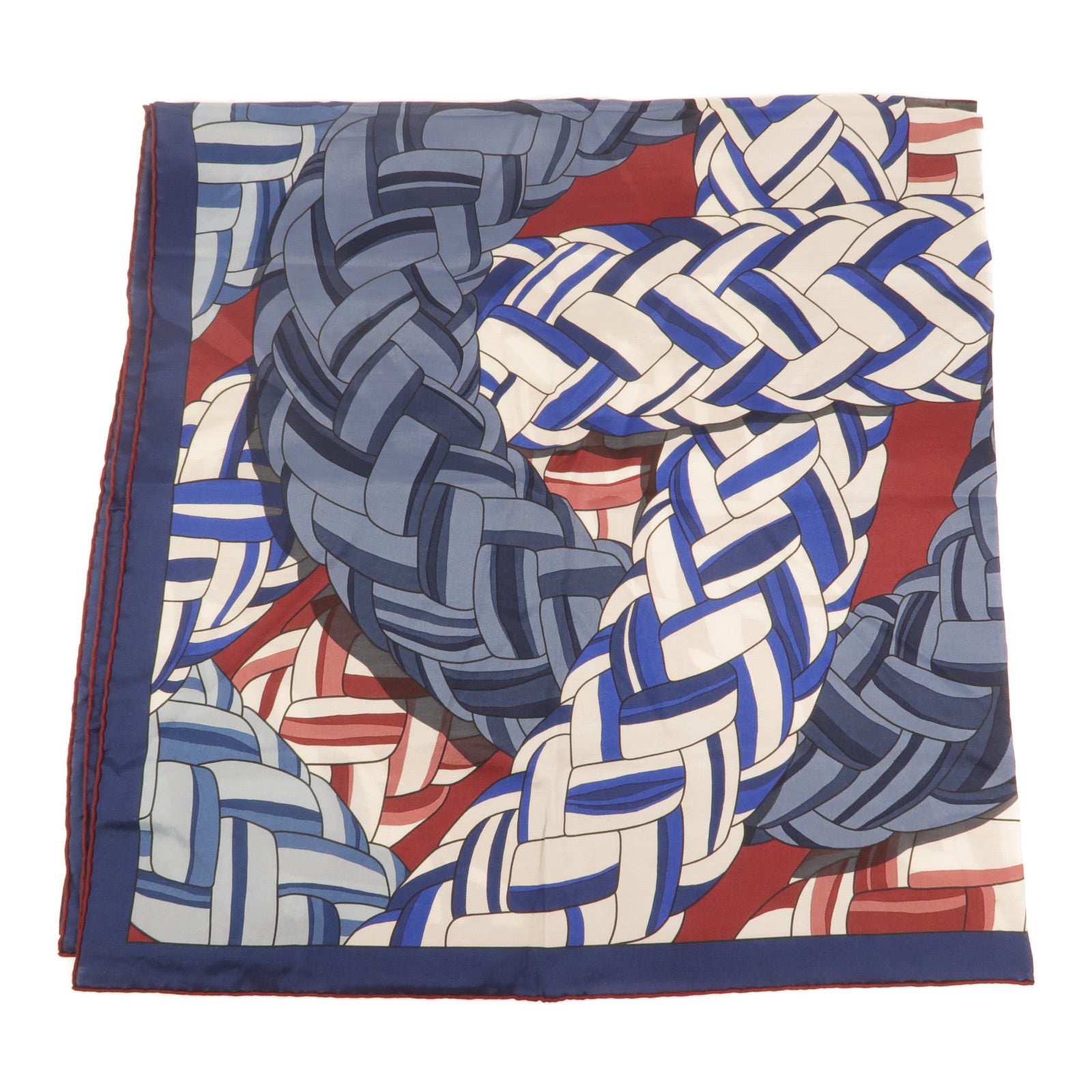 HERMES 【激減優惠】絲質/棉質Scarf 90x90cm絲巾