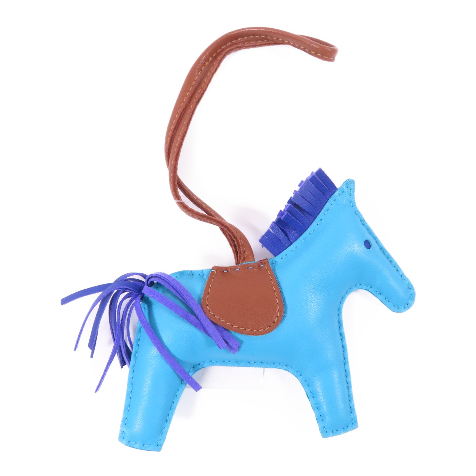 HERMES Milo皮革Rodeo GM掛飾