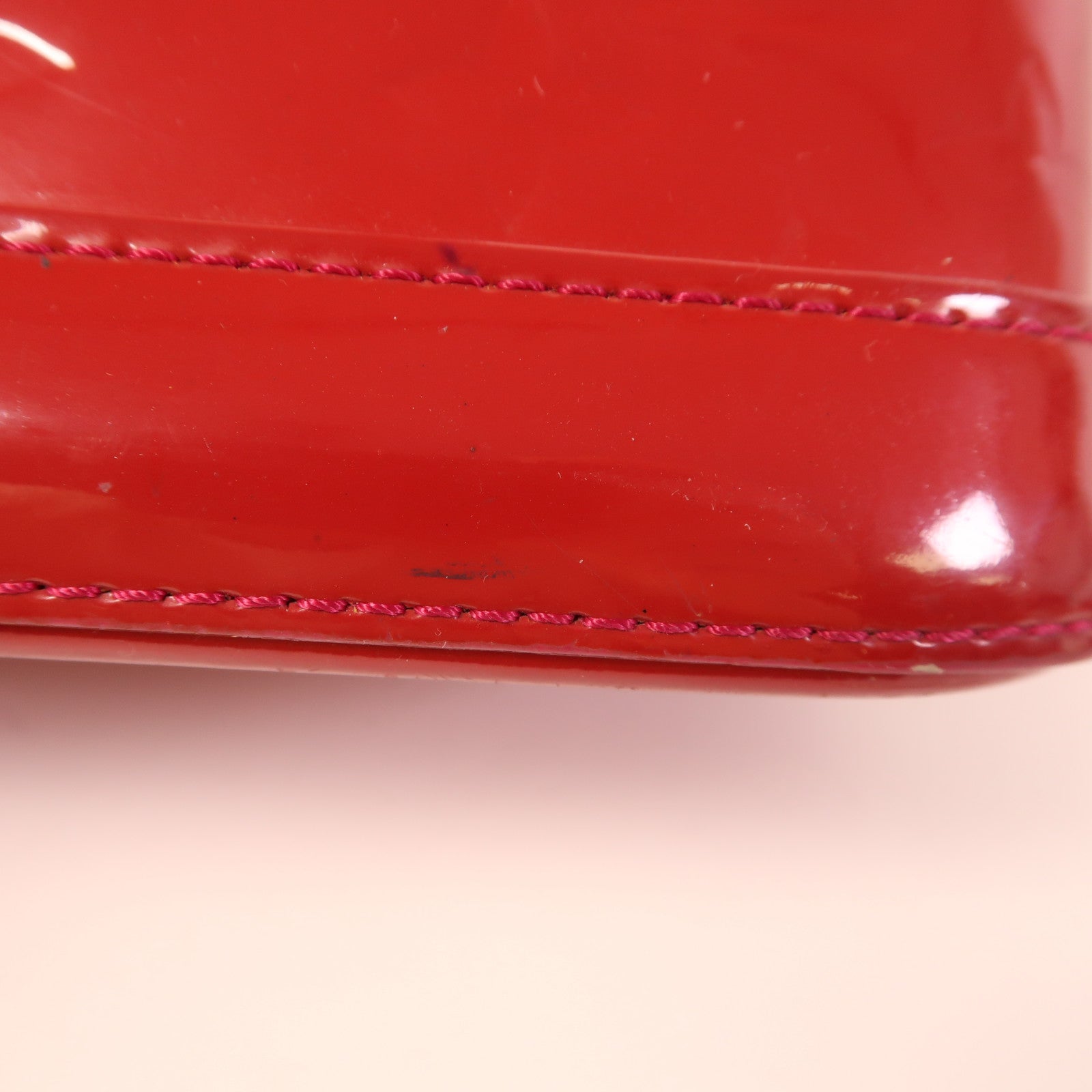 LOUIS VUITTON Vernis Alma BB金扣手挽肩背兩用袋