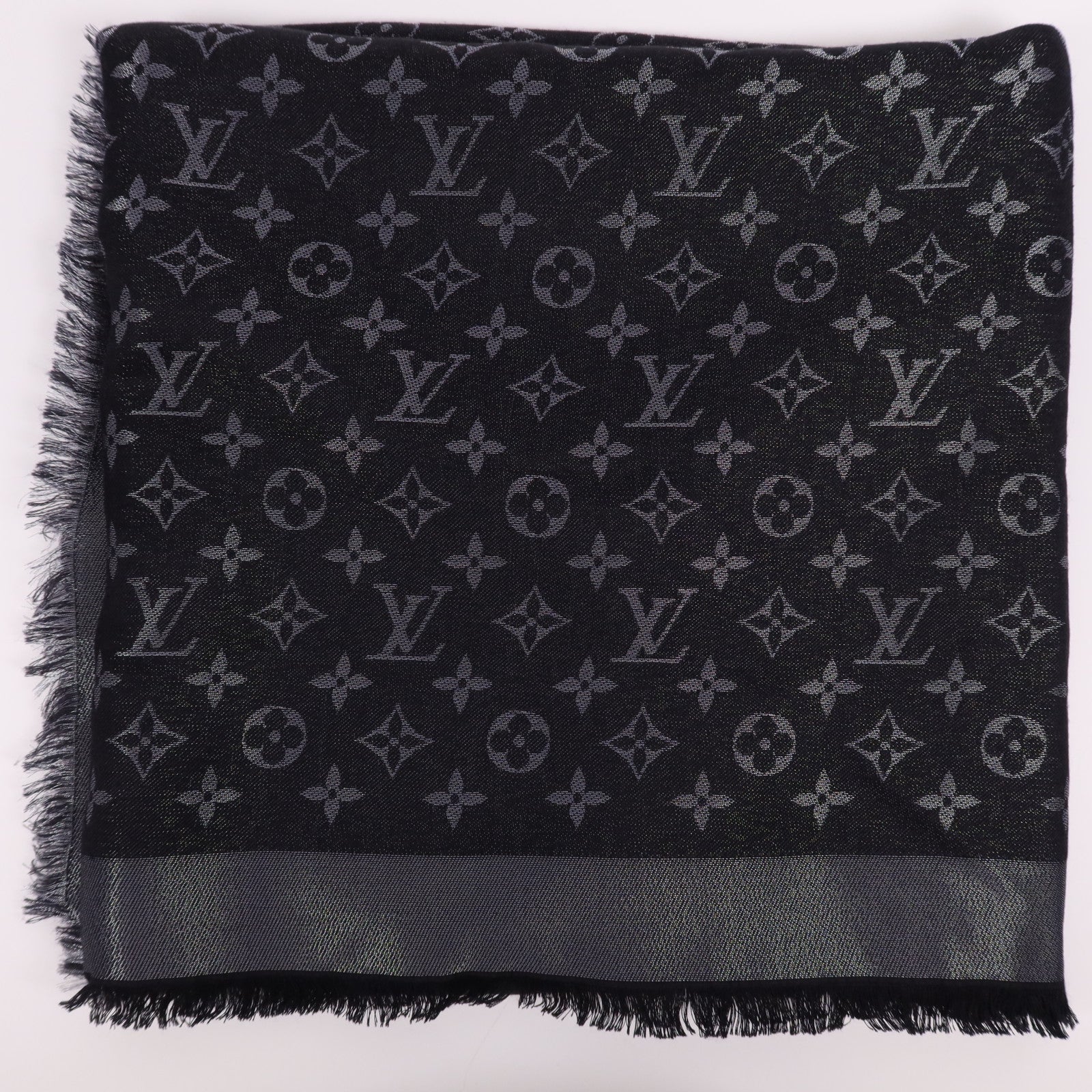 LOUIS VUITTON Monogram Shine Scarf圍巾