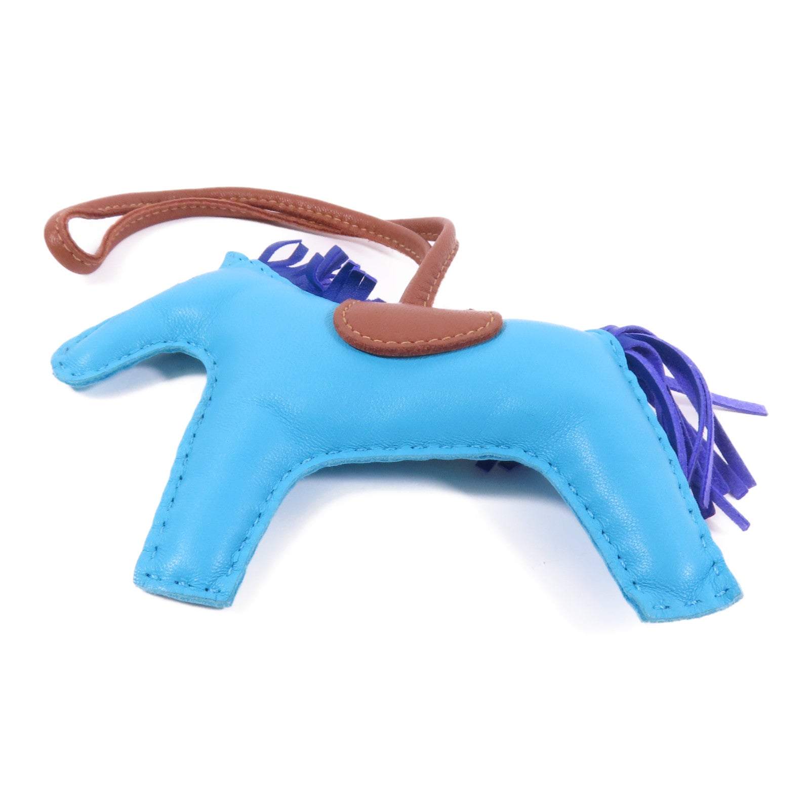 HERMES Milo皮革Rodeo GM掛飾