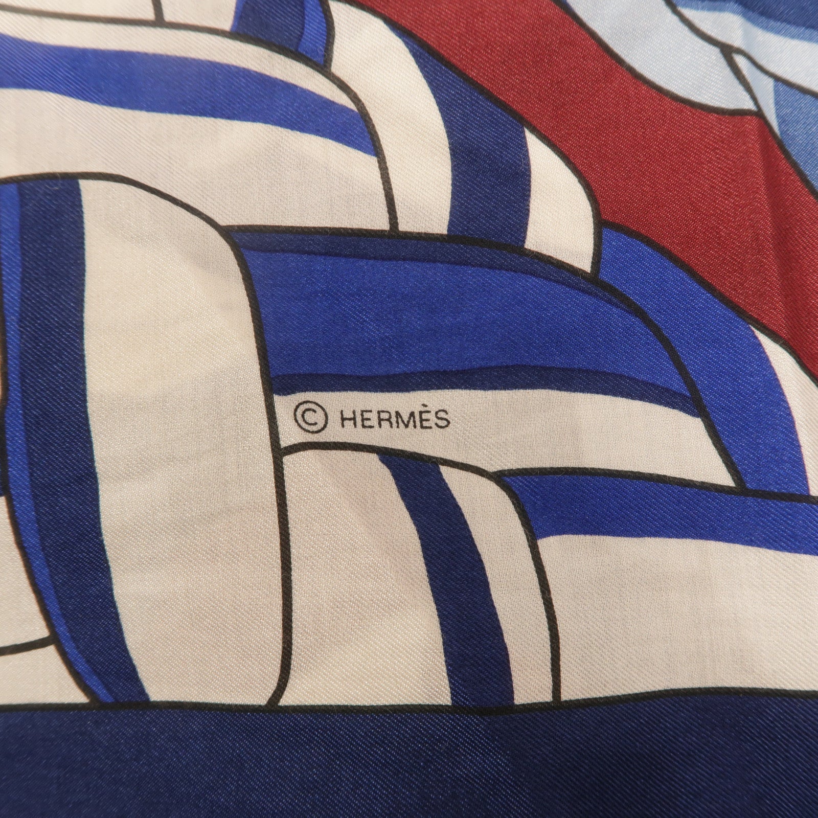 HERMES 【激減優惠】絲質/棉質Scarf 90x90cm絲巾
