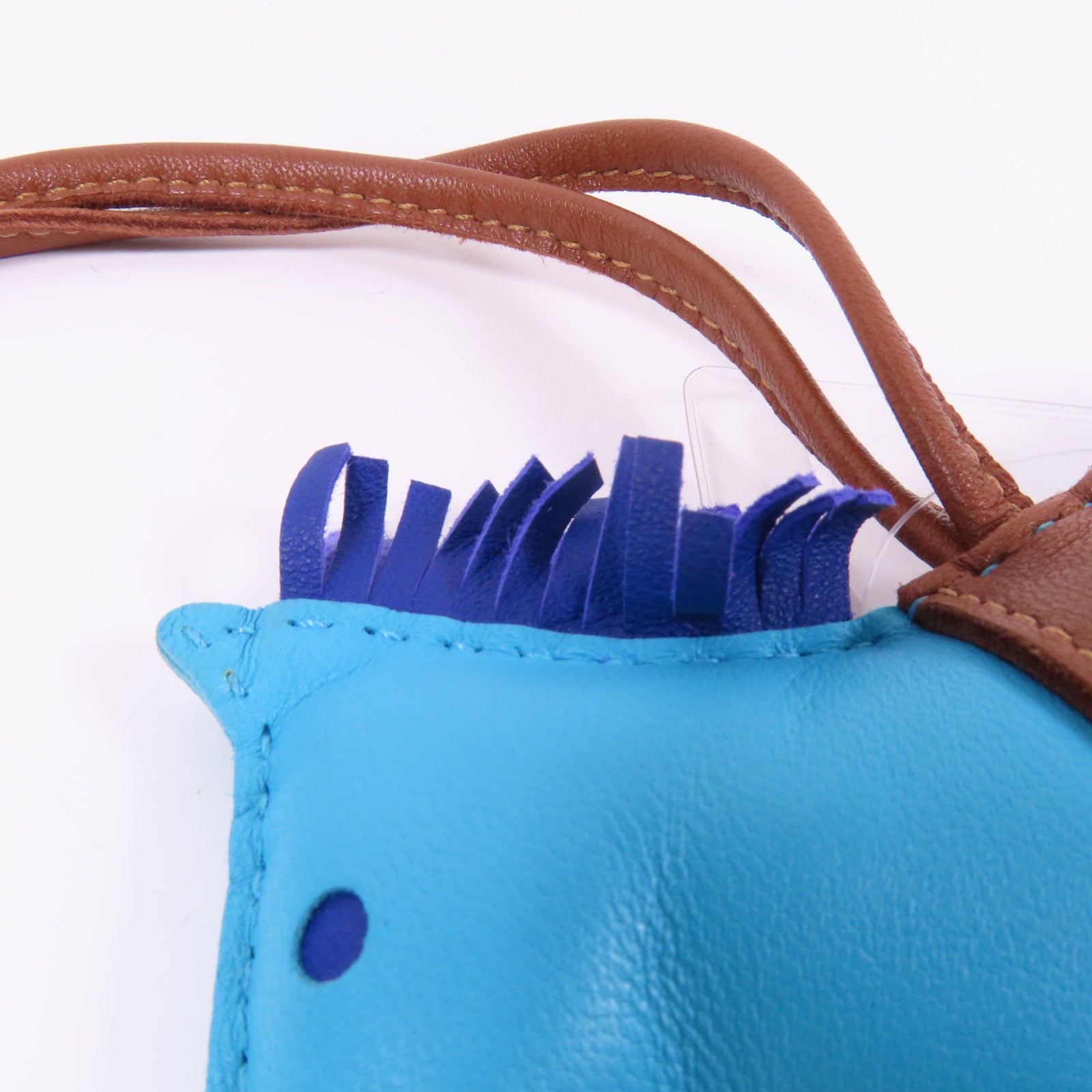 HERMES Milo皮革Rodeo GM掛飾