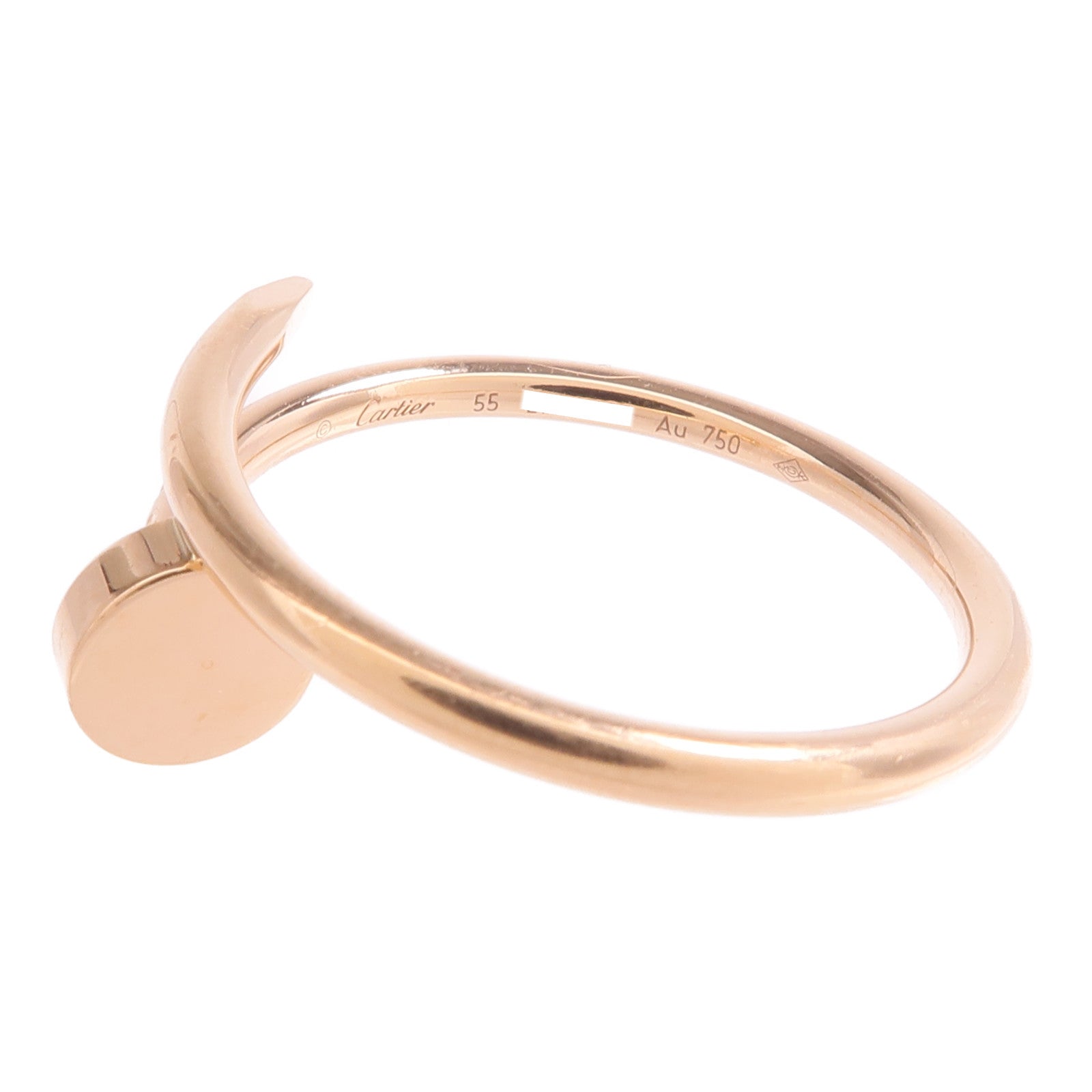 CARTIER 18K玫瑰金Juste Un Clou Ring戒指