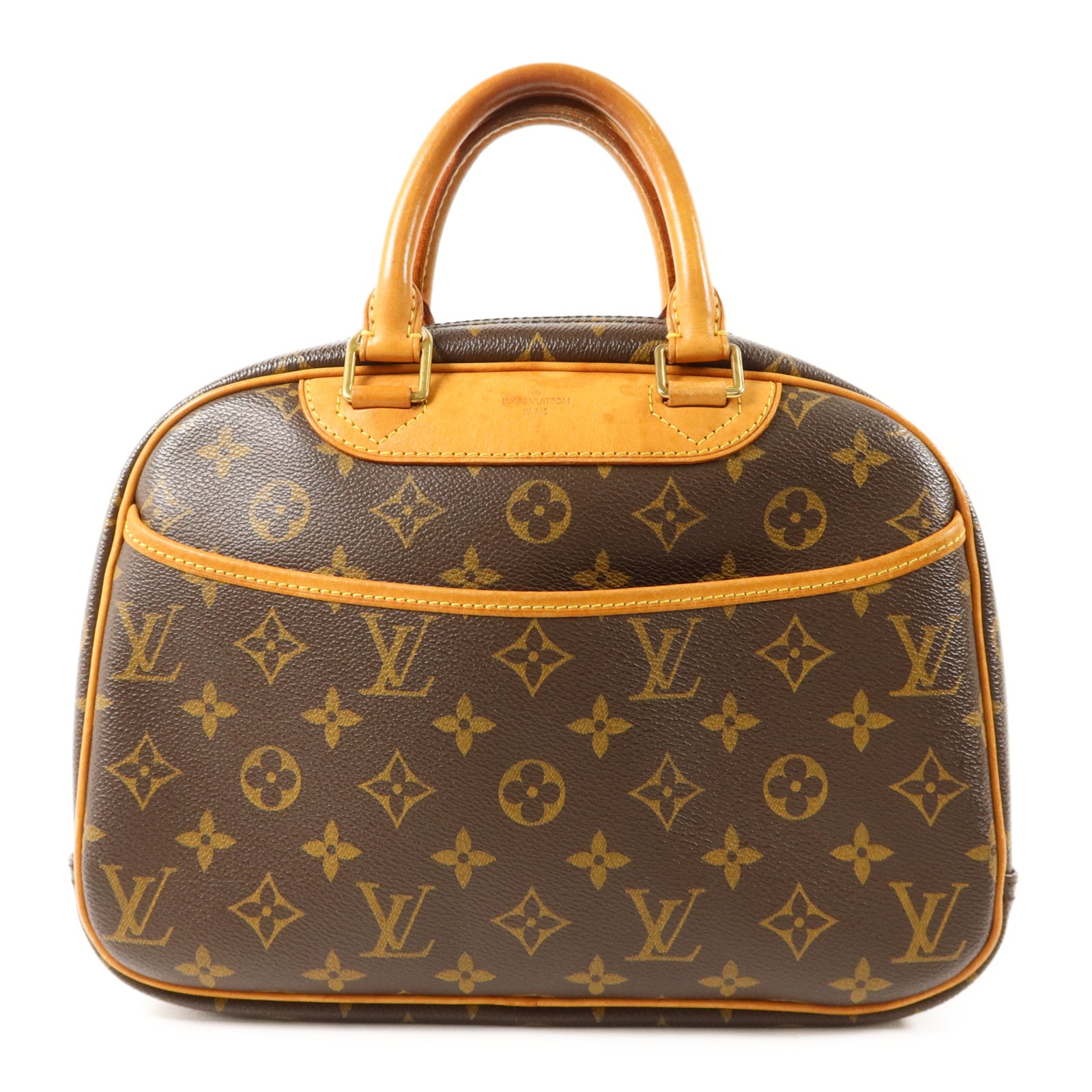 LOUIS VUITTON 【激減優惠】Monogram Trouville金扣手挽袋