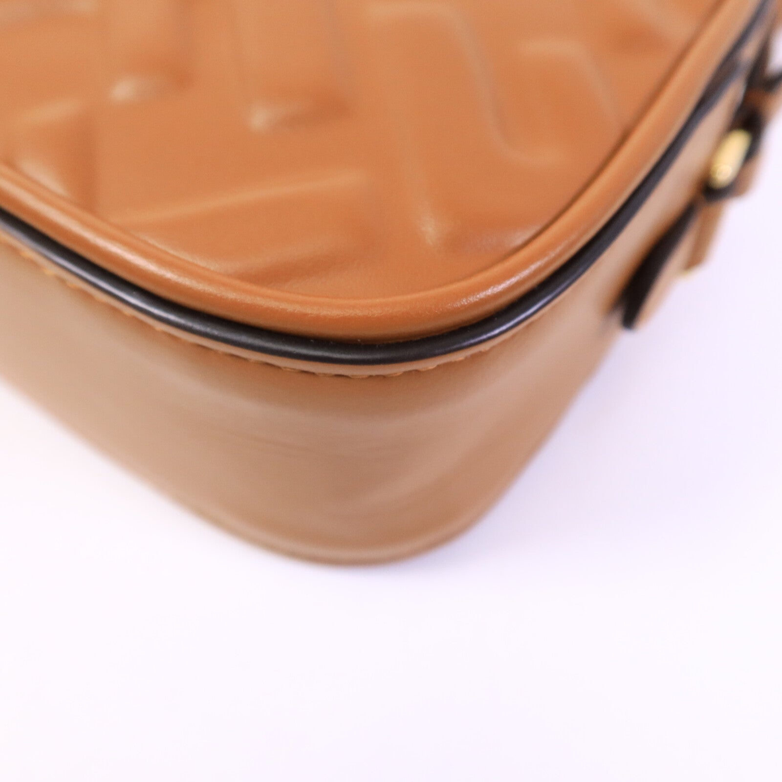 FENDI 牛皮皮革FF Logo Camera Case肩背袋