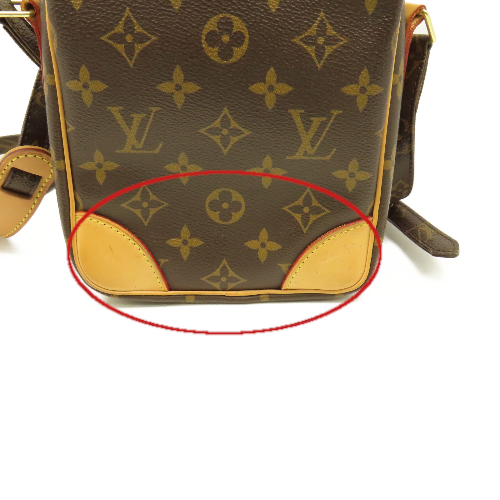 LOUIS VUITTON Monogram Amazon Shoulder Bag肩背袋啡色