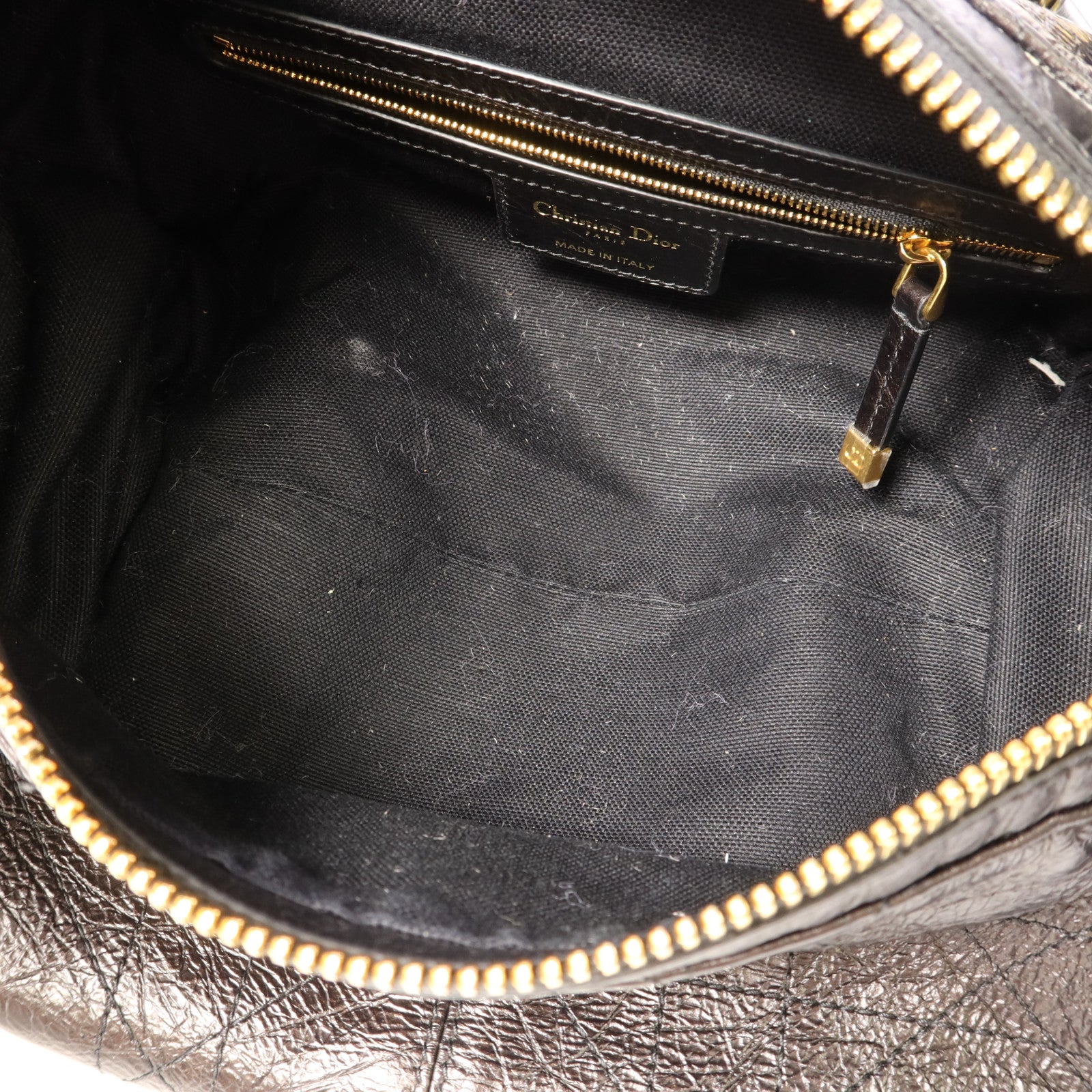 Dior 牛皮皮革D-Journey金扣肩背袋