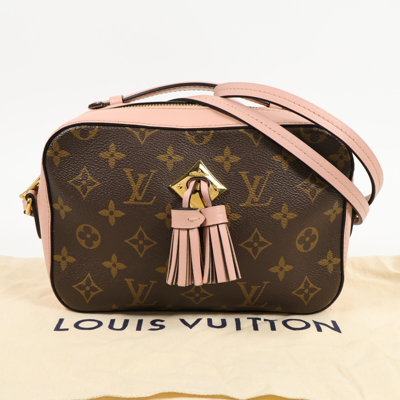 LOUIS VUITTON Monogram Saintonge手挽肩背兩用袋