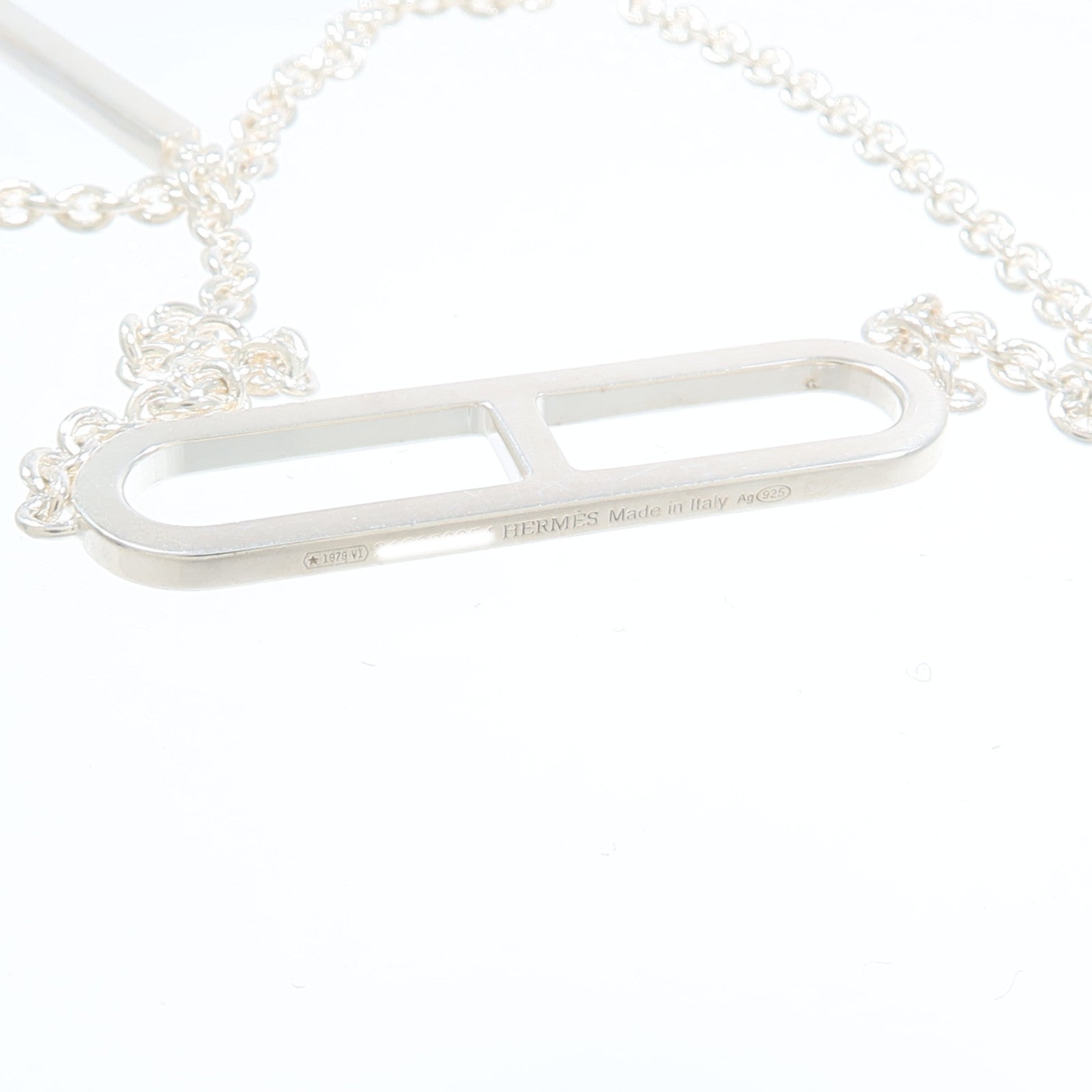 HERMES 925純銀Ever Chaine d Ancre Necklace項鏈