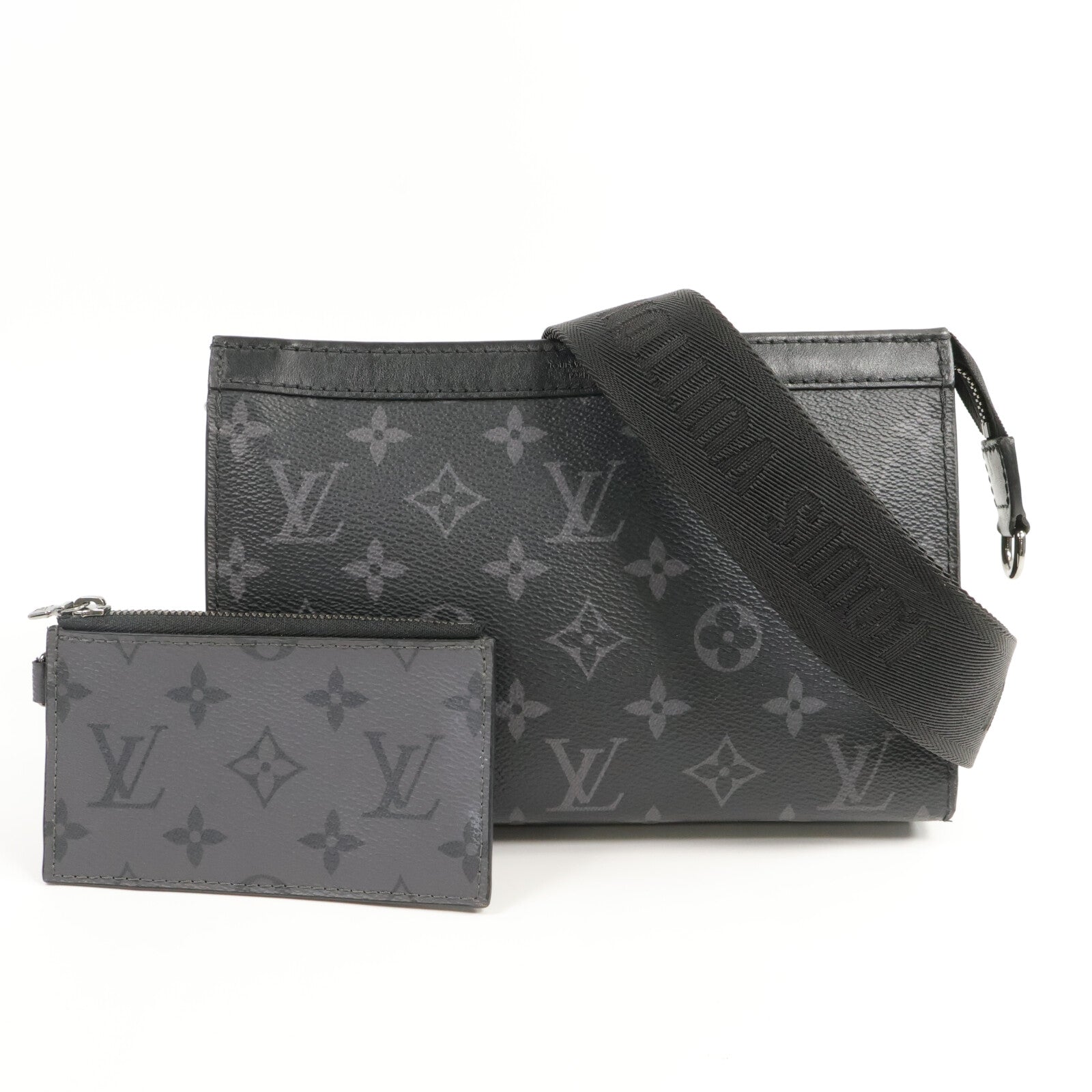 LOUIS VUITTON Monogram Eclipse Gaston肩背袋