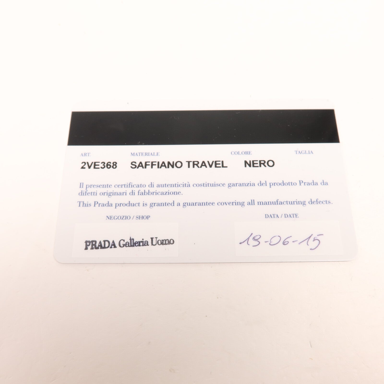 PRADA 牛皮皮革Work Bag銀扣公事包