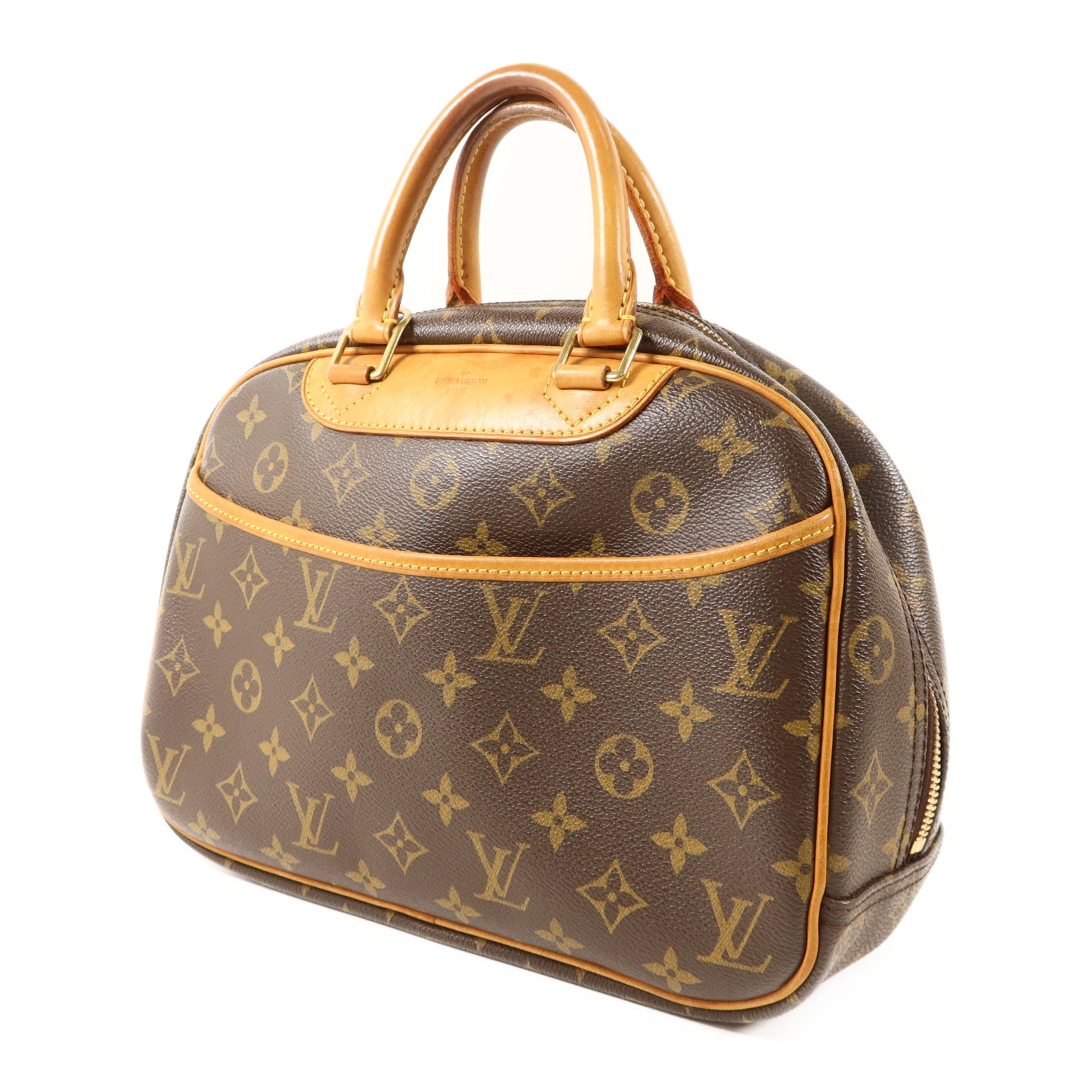 LOUIS VUITTON 【激減優惠】Monogram Trouville金扣手挽袋