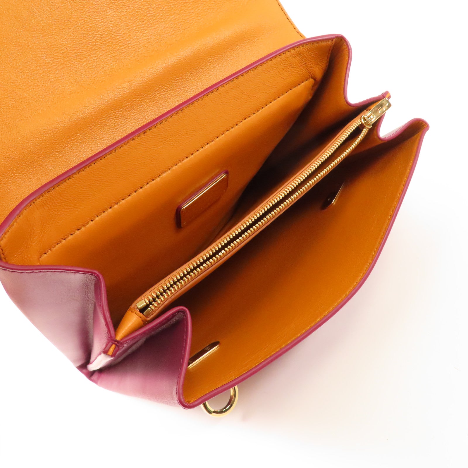 Salvatore Ferragamo 【激減優惠】牛皮皮革Shoulder Bag金扣肩背袋