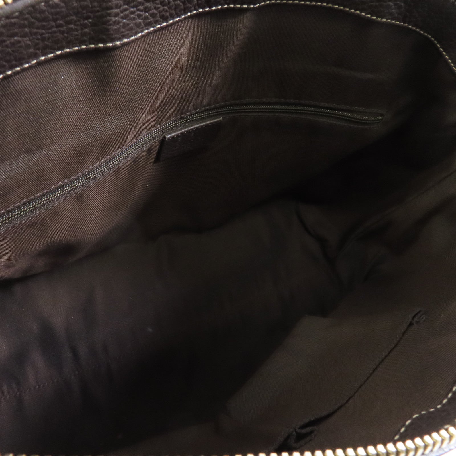 GUCCI PVC Handbag/Shoulder Bag金扣手挽袋/啡色肩背袋