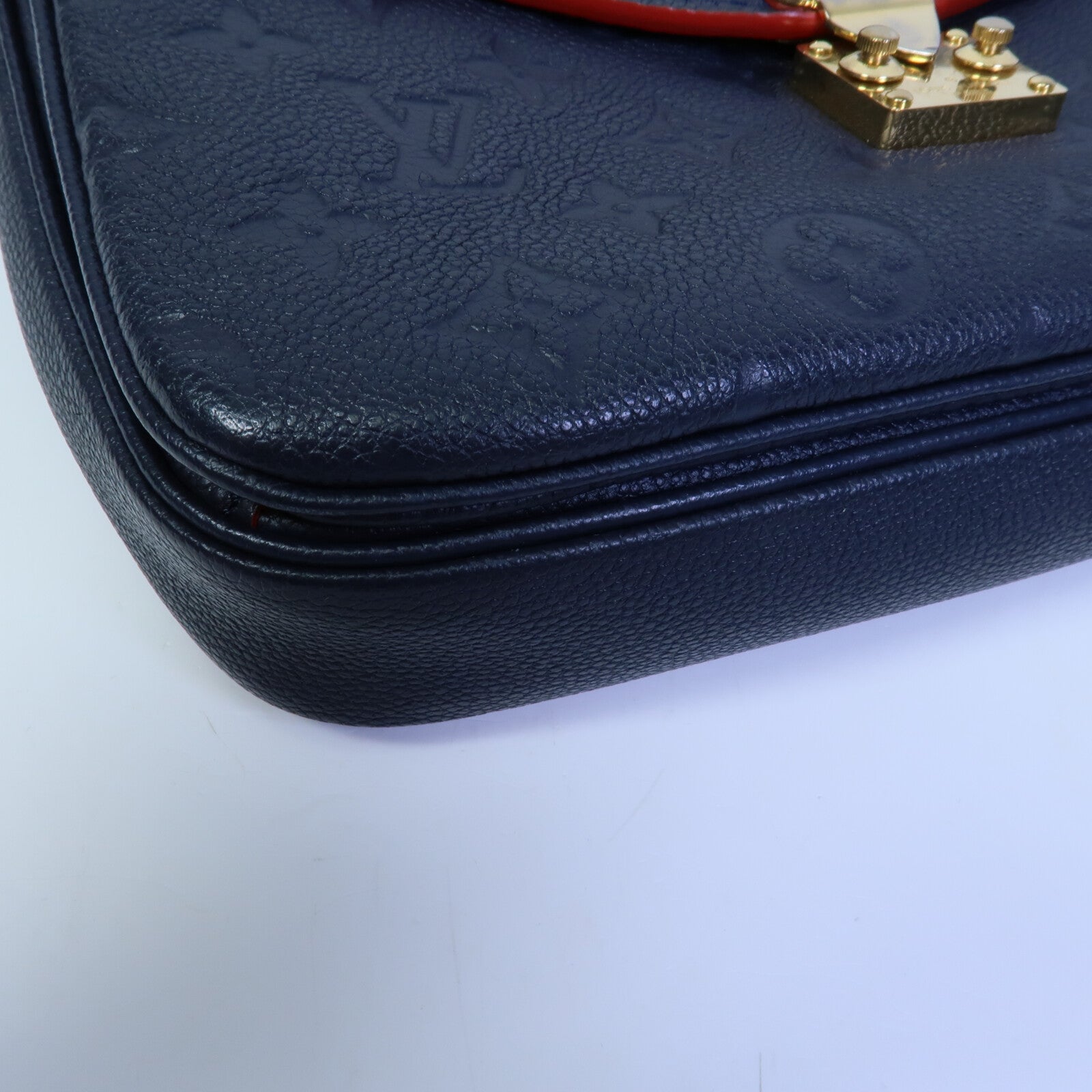 LOUIS VUITTON Monogram Empreinte Pochette Metis手挽肩背兩用袋