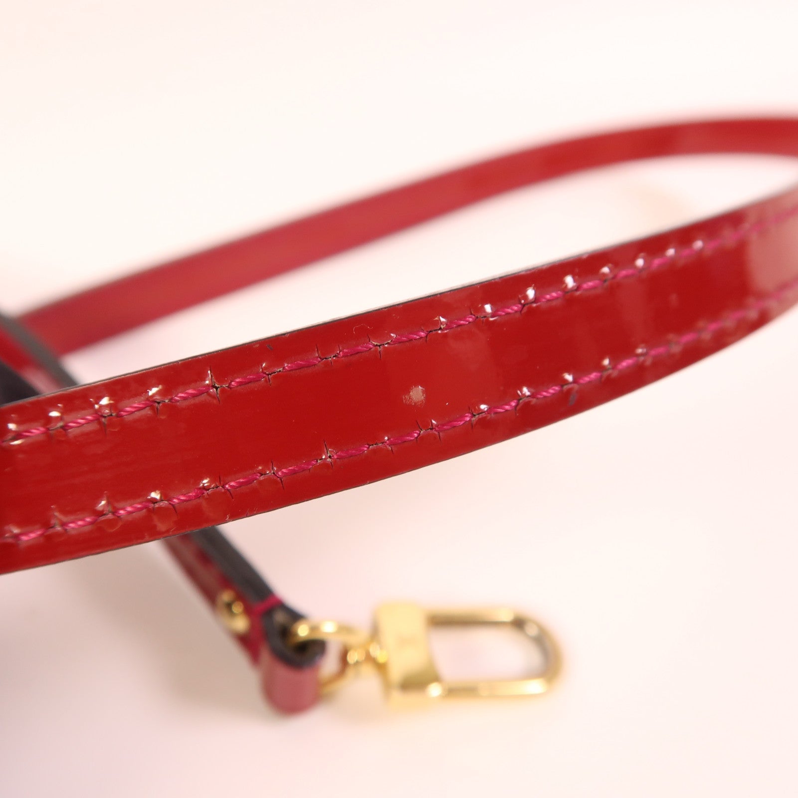 LOUIS VUITTON Vernis Alma BB金扣手挽肩背兩用袋