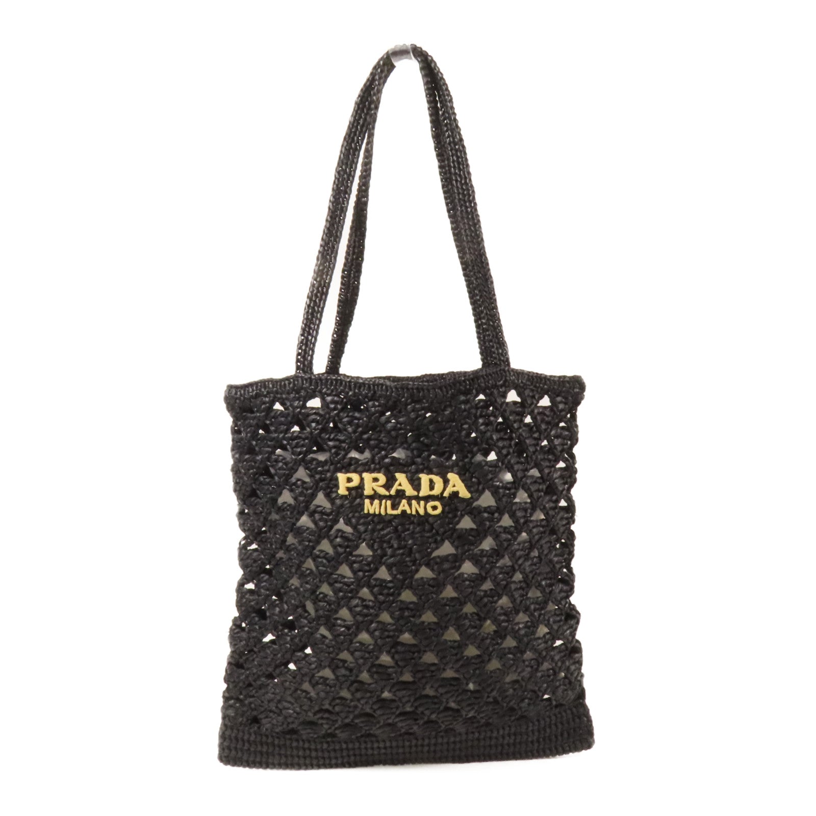 PRADA 藤料Shoulder Bag肩背袋