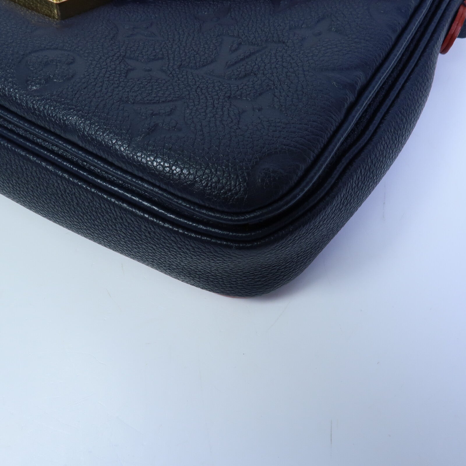 LOUIS VUITTON Monogram Empreinte Pochette Metis手挽肩背兩用袋