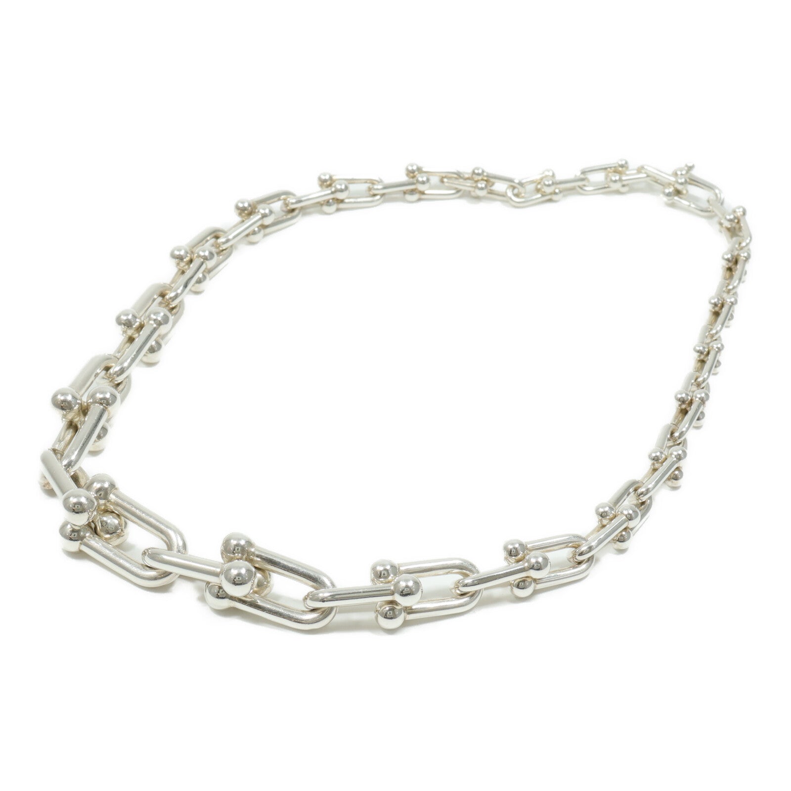 TIFFANY＆CO 925純銀HardWear Graduated Link Necklace項鍊