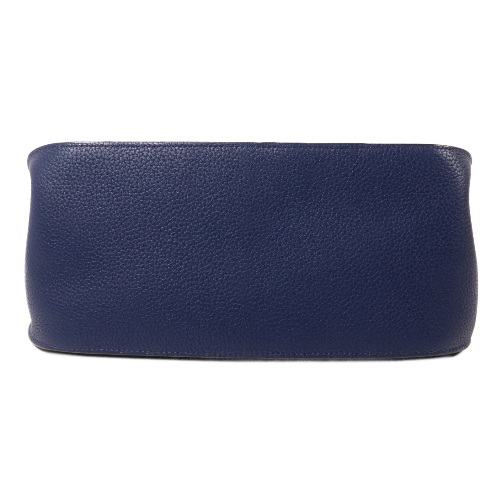 HERMES Clemence皮革Jypsiere 31肩背袋Bleu Saphir