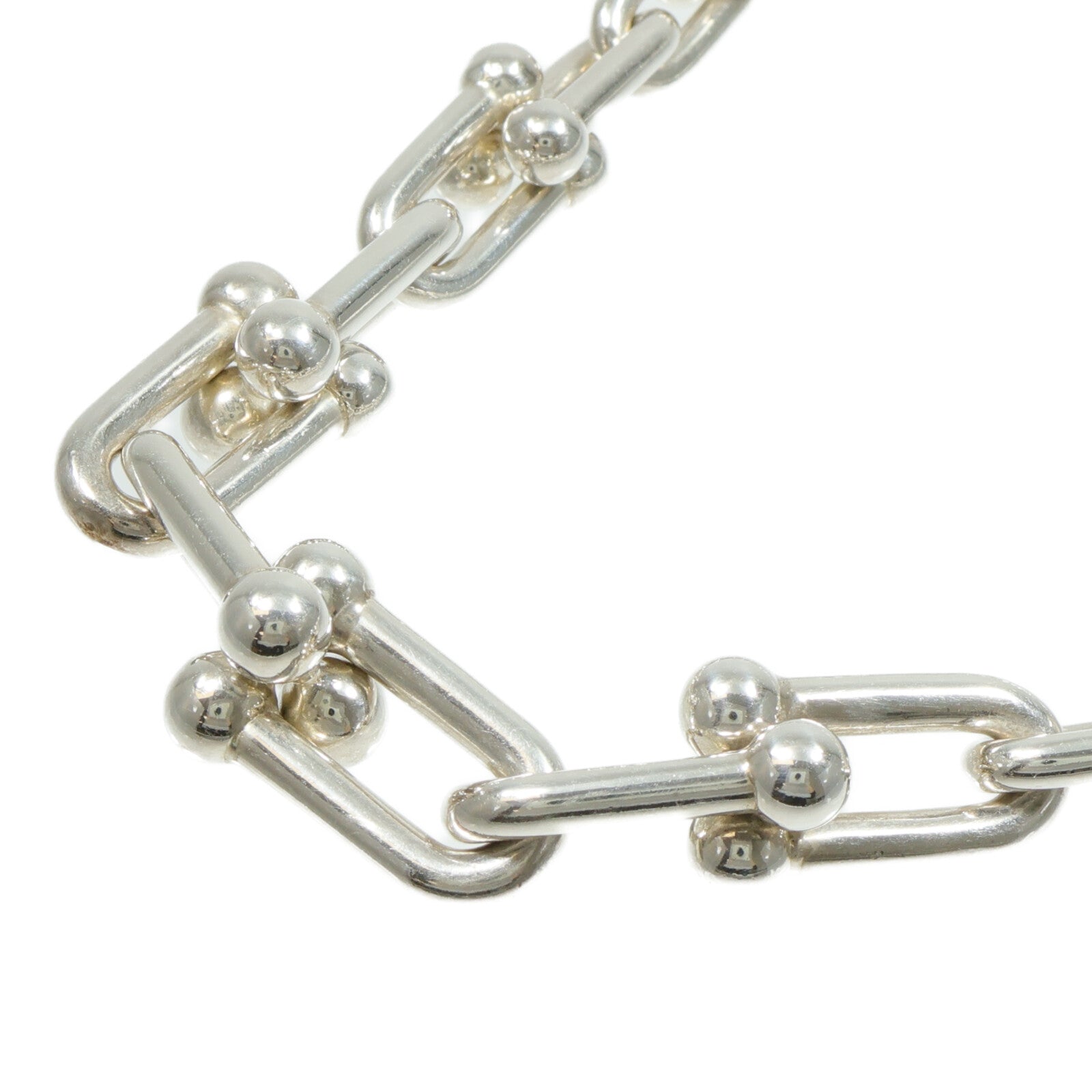 TIFFANY＆CO 925純銀HardWear Graduated Link Necklace項鍊
