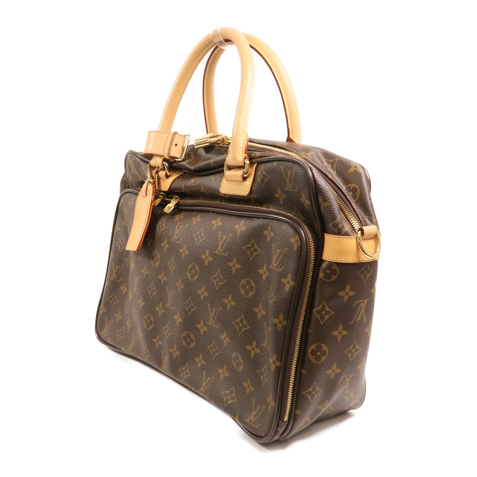 LOUIS VUITTON Monogram Icare金扣手挽肩背兩用袋