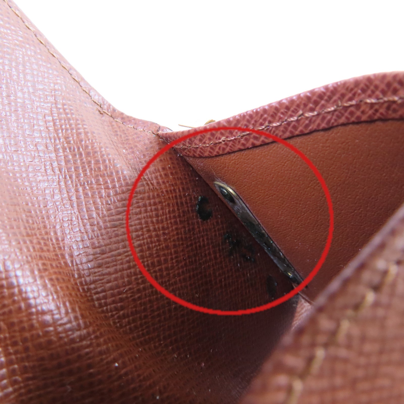 LOUIS VUITTON Monogram 5 Key Holder金扣鎖匙包啡色