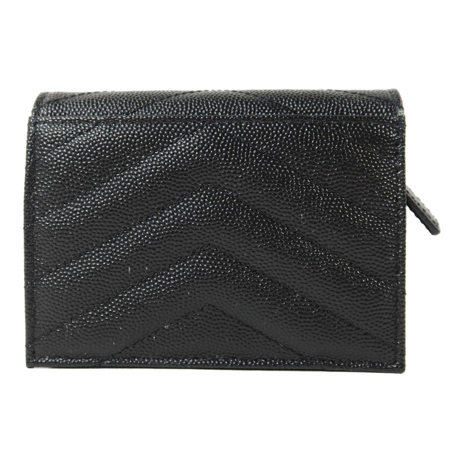 SAINT LAURENT 牛皮皮革Cassandre Matelasse Flap Card Case錢包