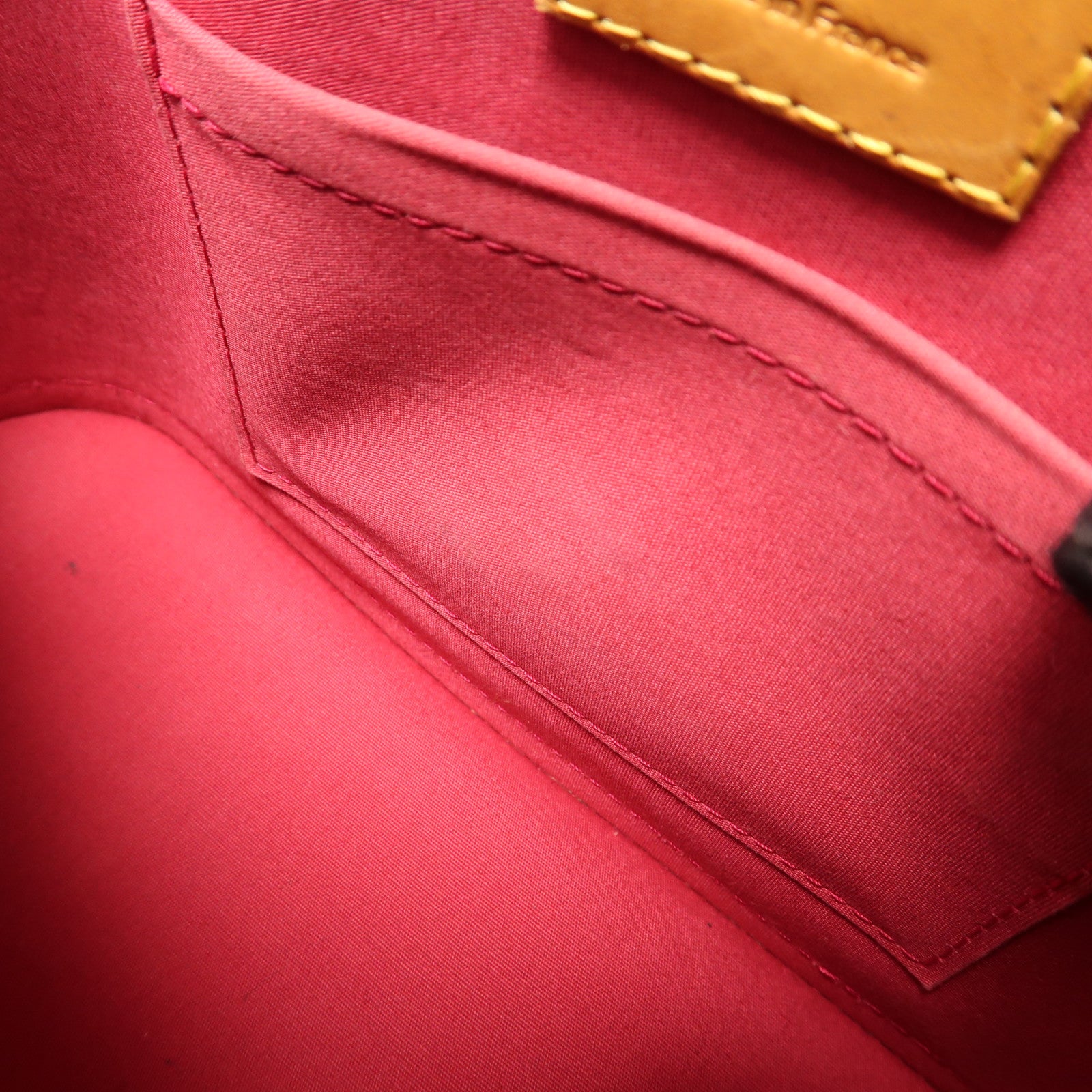 LOUIS VUITTON Vernis Alma BB金扣手挽肩背兩用袋