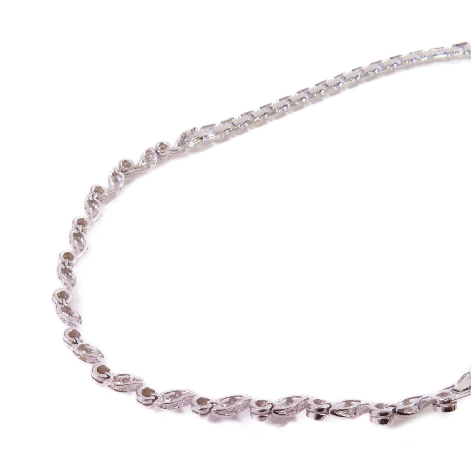 Jewelry SHW Diamond Necklace 18K White Gold