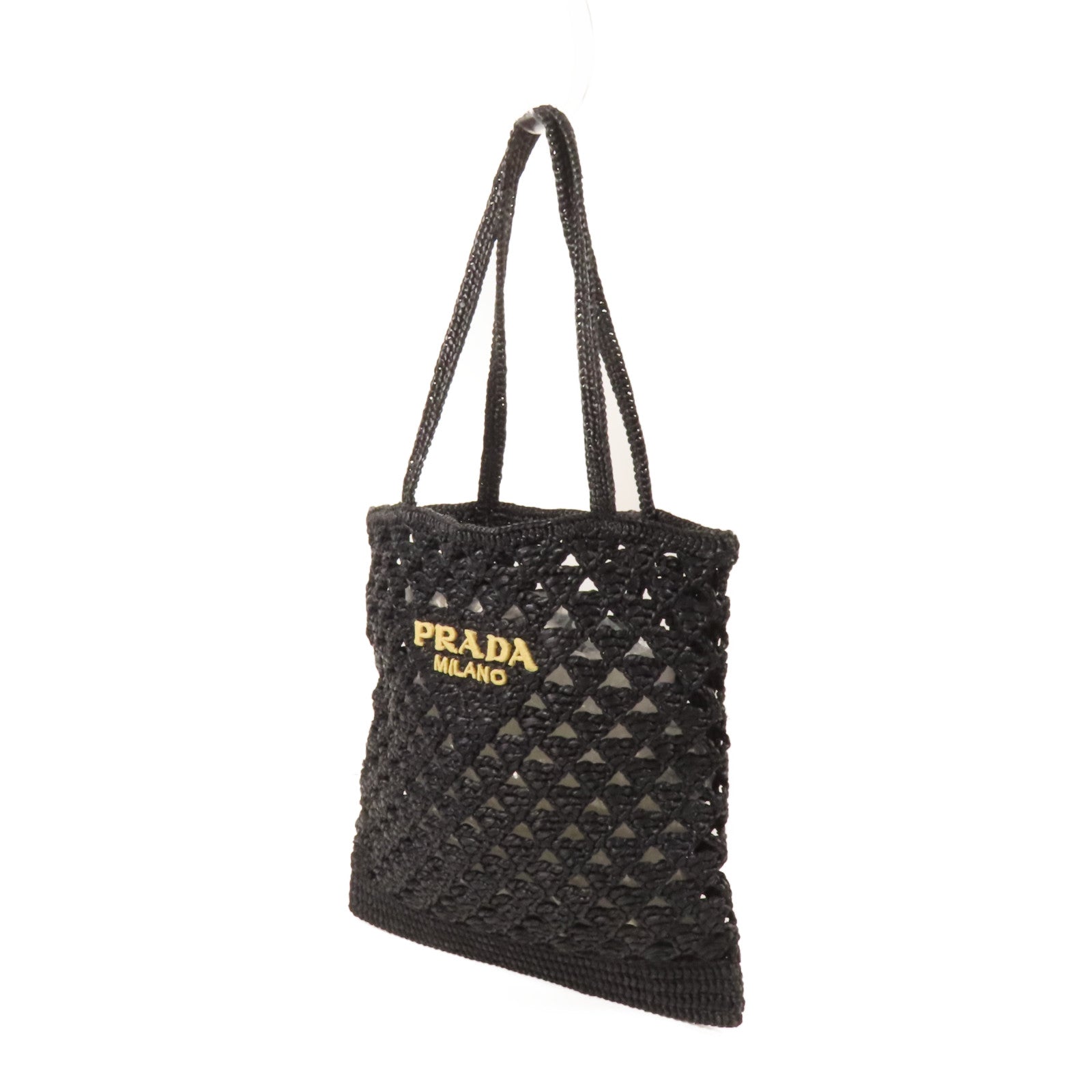 PRADA 藤料Shoulder Bag肩背袋